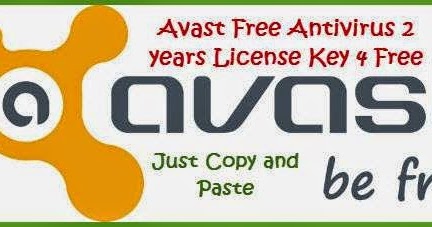 Avast 1 Year Free Serial Key