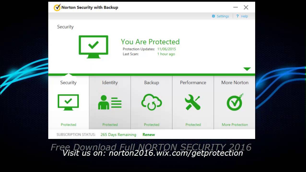 Norton Security With Backup Serial Key 2016